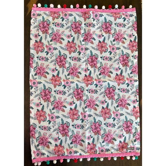 Matilda Jane Kitchen Towel Set of 2 Baking Sweet Pie 100% Cotton Pom Pom Floral - Picture 2 of 4